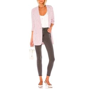 L’AGENCE Jeans Size 24 Marguerite Skinny High Rise Slimming Grey Cast Iron